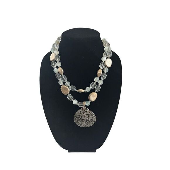AXW  Vintage Premiere Design 2-Strand Pendant Necklace - Picture 10 of 10